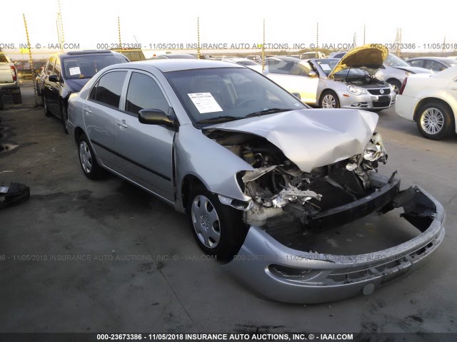 1NXBR32E57Z921749 - 2007 TOYOTA COROLLA CE/LE/S SILVER photo 1