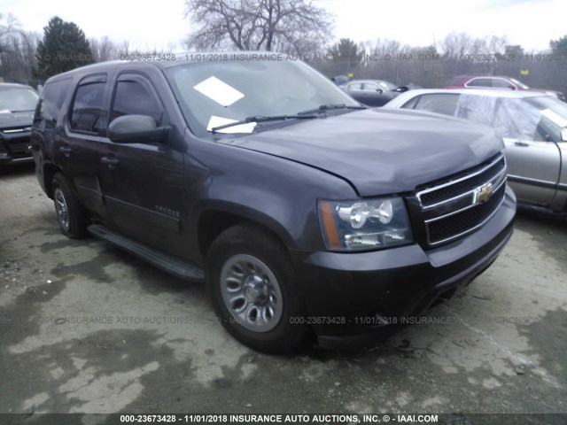 1GNUKAE00AR142704 - 2010 CHEVROLET TAHOE K1500 LS GRAY photo 1