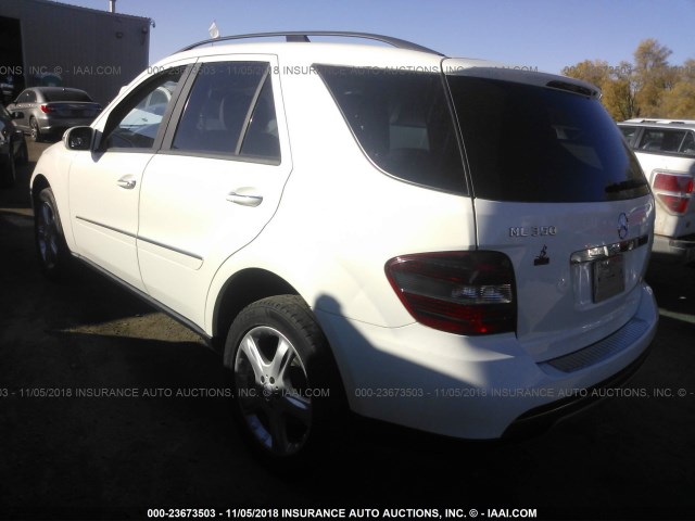 4JGBB86EX6A087991 - 2006 MERCEDES-BENZ ML 350 WHITE photo 3