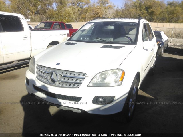 4JGBB86EX6A087991 - 2006 MERCEDES-BENZ ML 350 WHITE photo 6