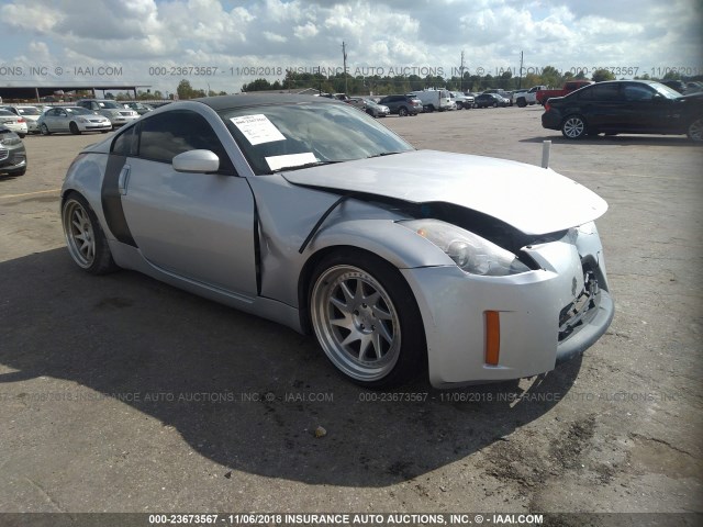 JN1BZ34D18M700131 - 2008 NISSAN 350Z COUPE SILVER photo 1