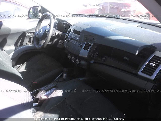 JA4MS31X47U005207 - 2007 MITSUBISHI OUTLANDER ES/LS Boz foto 5