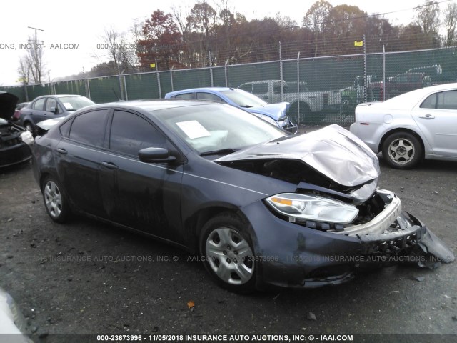 1C3CDFAA1ED791865 - 2014 DODGE DART SE BLACK photo 1