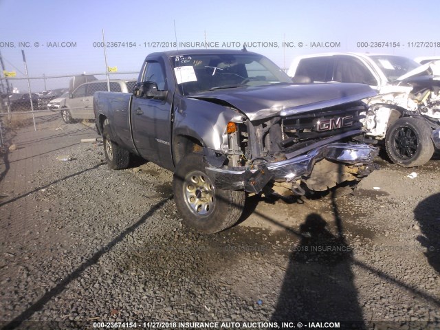 1GTEK14C87Z526070 - 2007 GMC NEW SIERRA K1500 GRAY photo 1