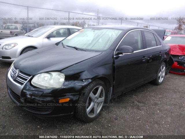 3VWRZ71K59M025750 - 2009 VOLKSWAGEN JETTA SE/SEL BLACK photo 2