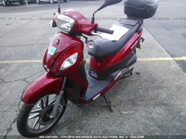 RFGBS1D06GXAE3404 - 2016 SYM SCOOTER RED photo 2