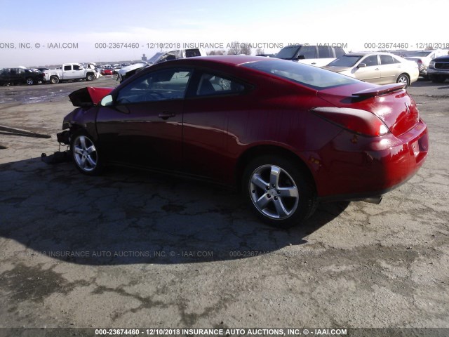 1G2ZH18N874109318 - 2007 PONTIAC G6 GT RED photo 3