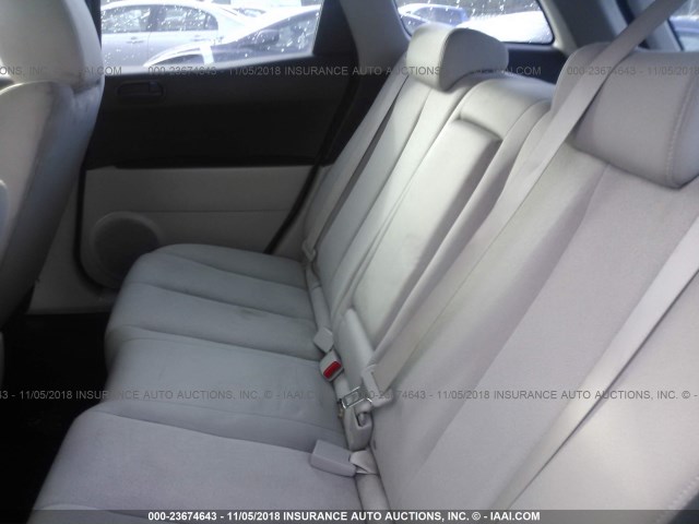 JM3ER293570118891 - 2007 MAZDA CX-7 MAROON photo 8