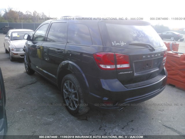 3C4PDCEG1GT143885 - 2016 DODGE JOURNEY R/T BLACK photo 3