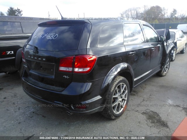 3C4PDCEG1GT143885 - 2016 DODGE JOURNEY R/T BLACK photo 4