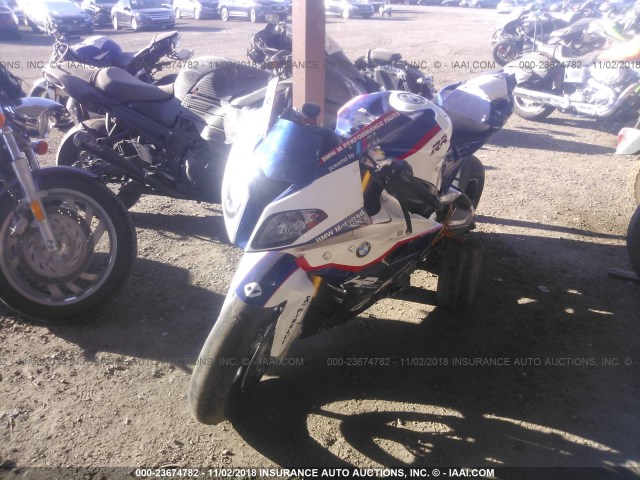 WB1053405EZL19052 - 2014 BMW S 1000 RR WHITE photo 2