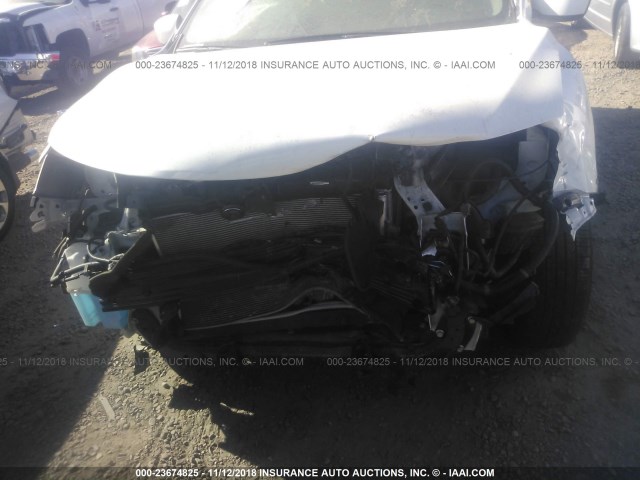 5N1AT2MV1GC795478 - 2016 NISSAN ROGUE S/SL/SV WHITE photo 6