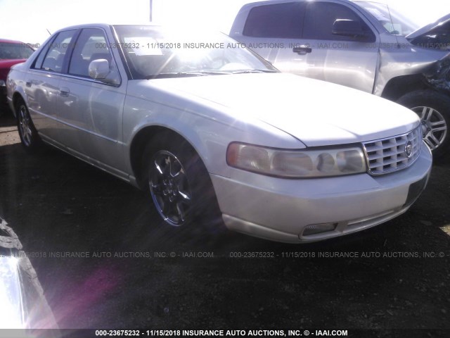 1G6KY54963U101261 - 2003 CADILLAC SEVILLE STS WHITE photo 1