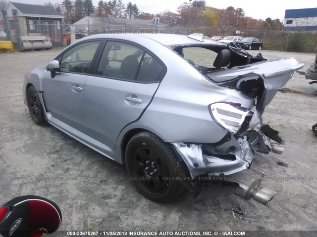 JF1VA1J66G9806268 - 2016 SUBARU WRX LIMITED SILVER photo 3