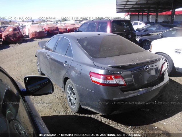 4T1BF3EK5BU643082 - 2011 TOYOTA CAMRY SE/LE/XLE 灰色 照片 3
