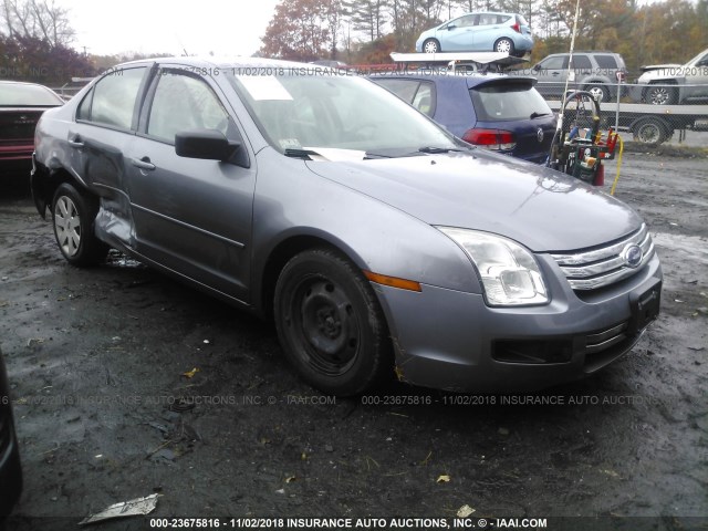 3FAHP06Z97R257520 - 2007 FORD FUSION S GRAY photo 1