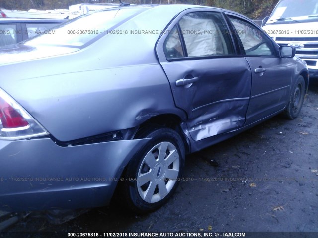 3FAHP06Z97R257520 - 2007 FORD FUSION S GRAY photo 6