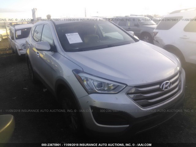 5XYZT3LB3GG321760 - 2016 HYUNDAI SANTA FE SPORT  SILVER photo 1