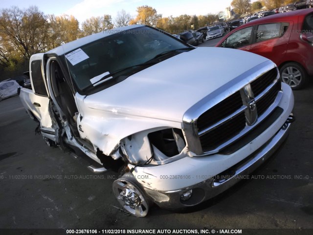 3D7KS28A77G783163 - 2007 DODGE RAM 2500 ST/SLT WHITE photo 1