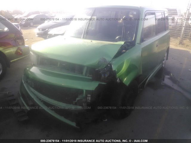 JTLKT324464078613 - 2006 TOYOTA SCION XB მწვანე ფოტო 2