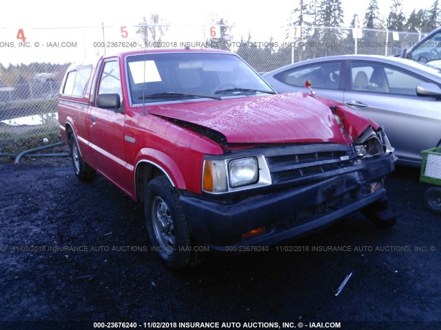 JM2UF111XH0610475 - 1987 MAZDA B2000 RED photo 1