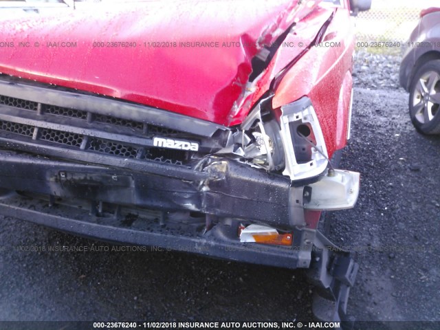 JM2UF111XH0610475 - 1987 MAZDA B2000 RED photo 6