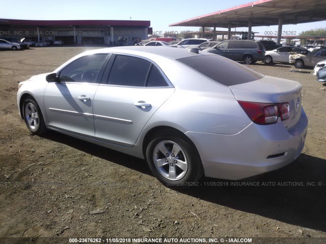 1G11B5SL5EF267876 - 2014 CHEVROLET MALIBU LS SILVER photo 3