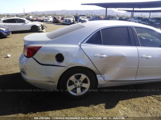 1G11B5SL5EF267876 - 2014 CHEVROLET MALIBU LS SILVER photo 6