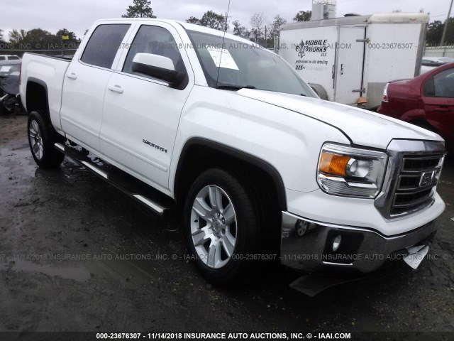 3GTP1UEC7FG313914 - 2015 GMC SIERRA C1500 SLE WHITE photo 1