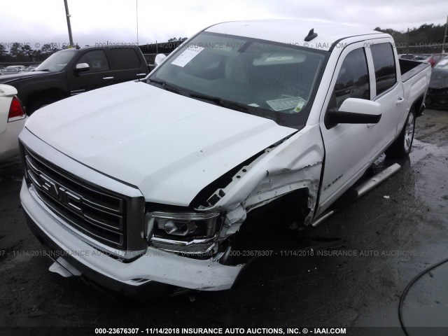 3GTP1UEC7FG313914 - 2015 GMC SIERRA C1500 SLE WHITE photo 2