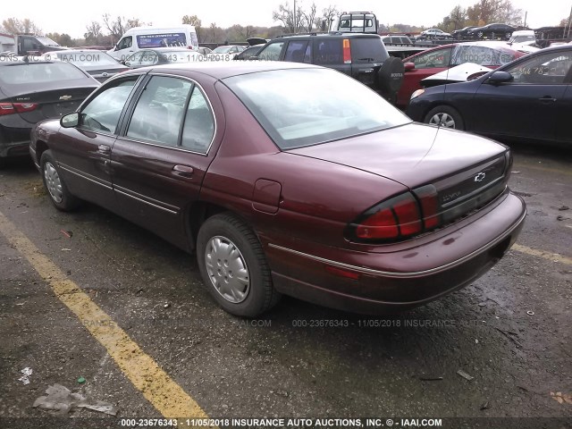 2G1WL52MXX9103093 - 1999 CHEVROLET LUMINA LS MAROON photo 3