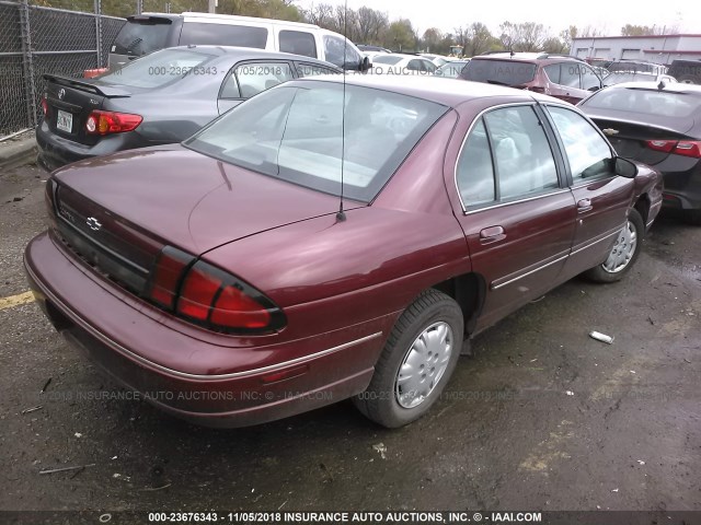 2G1WL52MXX9103093 - 1999 CHEVROLET LUMINA LS MAROON photo 4