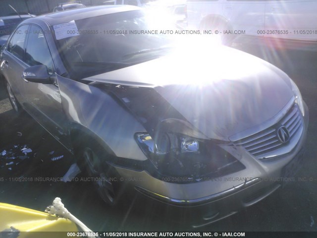 JH4KB16595C009361 - 2005 ACURA RL TAN photo 1