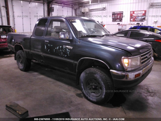 JT4UN24D7T0030614 - 1996 TOYOTA T100 XTRACAB SR5 GREEN photo 1