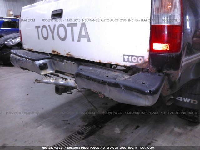 JT4UN24D7T0030614 - 1996 TOYOTA T100 XTRACAB SR5 GREEN photo 6