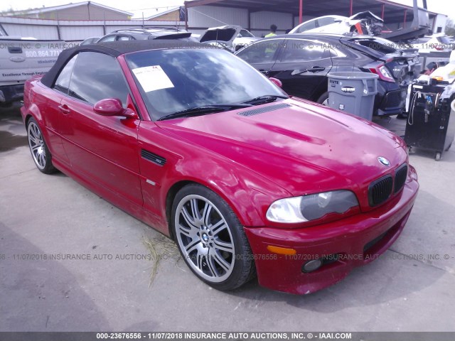 WBSBR93411EX20180 - 2001 BMW M3 CI RED photo 1