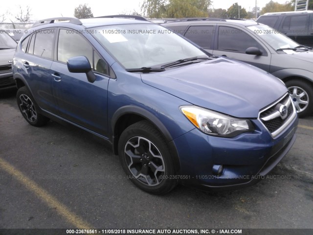 JF2GPAGC2DH855078 - 2013 SUBARU XV CROSSTREK 2.0 LIMITED BLUE photo 1