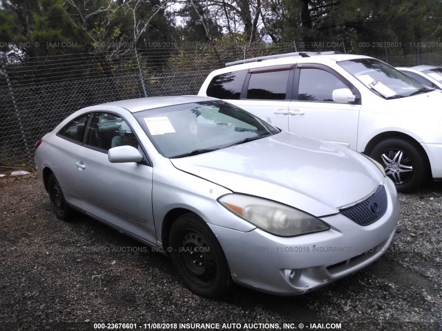 4T1CE38P34U869929 - 2004 TOYOTA CAMRY SOLARA SE/SLE Gümüş foto 1