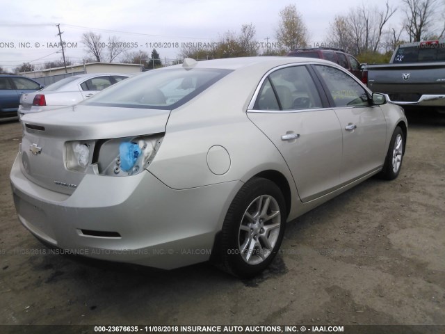 1G11J5SX8DF182972 - 2013 CHEVROLET MALIBU LTZ BEIGE photo 4