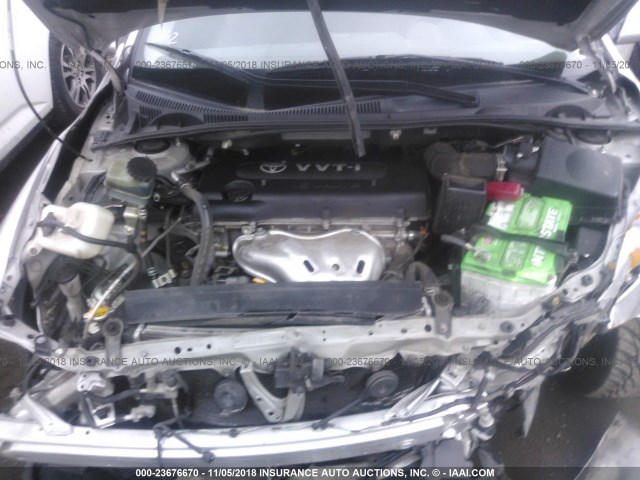 JTKDE167370168747 - 2007 TOYOTA SCION TC 银色 照片 10