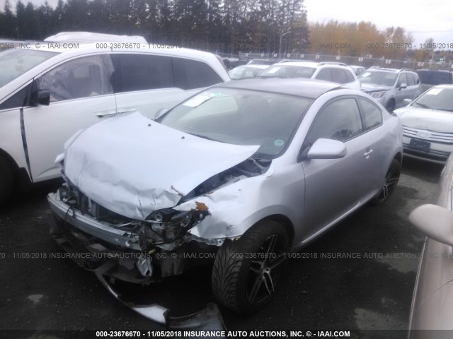 JTKDE167370168747 - 2007 TOYOTA SCION TC 银色 照片 2