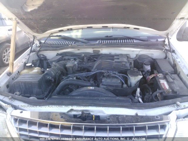1FMZU73E44ZB21171 - 2004 FORD EXPLORER XLT/XLT SPORT/NBX 白色 照片 10