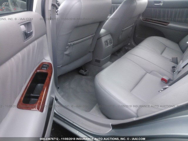 4T1BF30K36U625614 - 2006 TOYOTA CAMRY LE/XLE/SE SILVER photo 8
