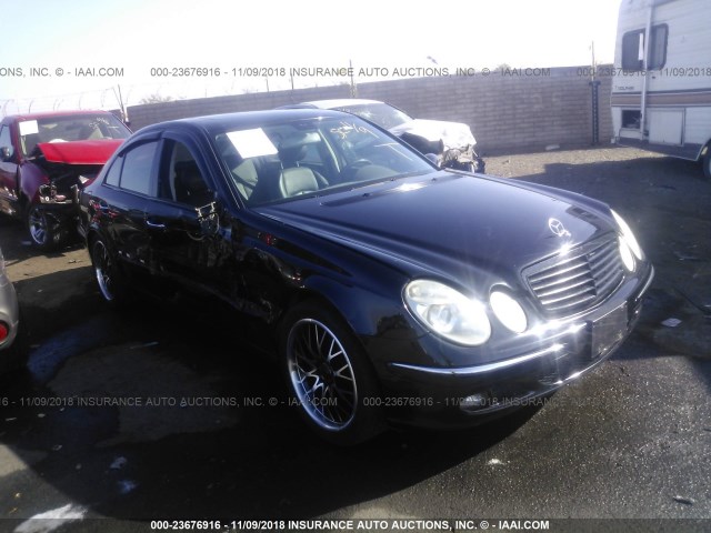 WDBUF70J95A795888 - 2005 MERCEDES-BENZ E 500 BLACK photo 1