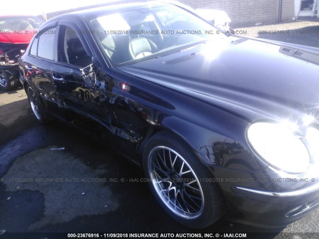 WDBUF70J95A795888 - 2005 MERCEDES-BENZ E 500 BLACK photo 6