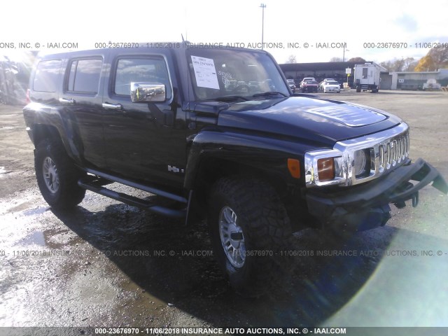 5GTDN136368152849 - 2006 HUMMER H3 BLACK photo 1