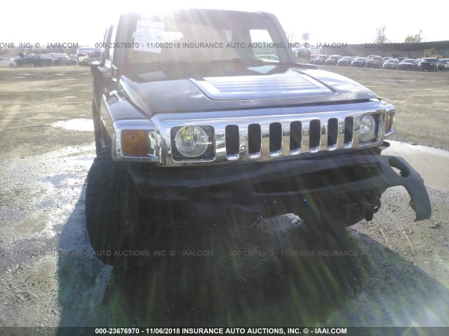 5GTDN136368152849 - 2006 HUMMER H3 BLACK photo 6