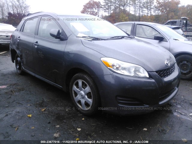 2T1KU40E79C181777 - 2009 TOYOTA COROLLA MATRIX  GRAY photo 1