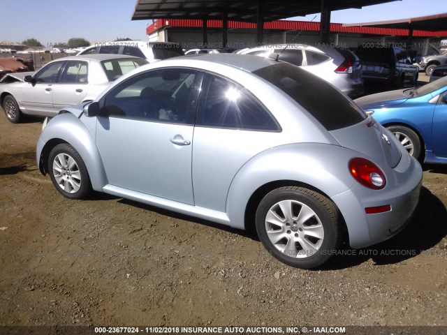 3VWRW31CX9M515112 - 2009 VOLKSWAGEN NEW BEETLE S/SE BLUE photo 3