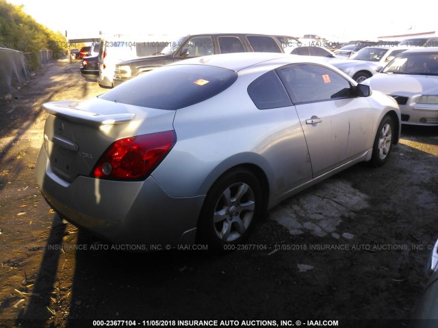 1N4AL24E28C233195 - 2008 NISSAN ALTIMA 2.5S SILVER photo 4